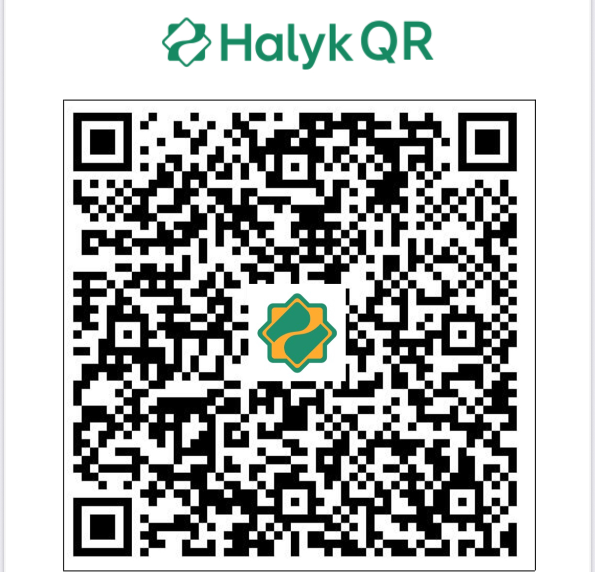 Halyk QR
